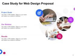 Web design proposal template powerpoint presentation slides