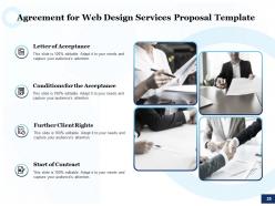 Web design services proposal template powerpoint presentation slides