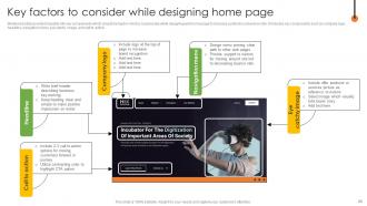 Web Page Designing Strategy To Improve Customer Retention Powerpoint Presentation Slides Interactive Ideas