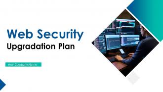 Web Security Upgradation Plan Powerpoint Presentation Slides