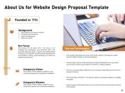 Website Design Proposal Template Powerpoint Presentation Slides