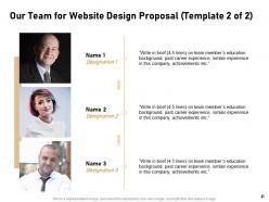 Website Design Proposal Template Powerpoint Presentation Slides