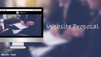 Website Proposal Powerpoint Presentation Slides