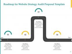 Website strategy audit proposal template powerpoint presentation slides