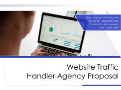 Website traffic handler agency proposal powerpoint presentation slides