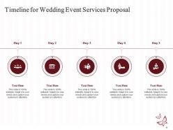 Wedding event planning proposal powerpoint presentation slides