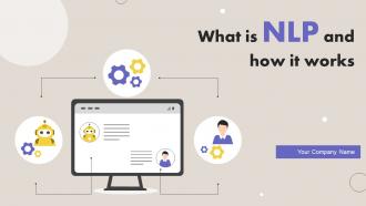 What Is NLP And How It Works Powerpoint Presentation Slides AI CD V