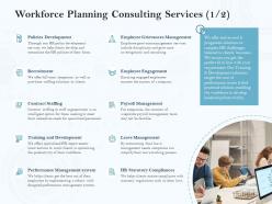 Workforce planning proposal powerpoint presentation slides