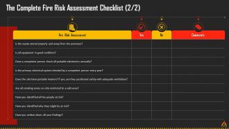 Workplace Fire Detection And Risk Assessment Approach Training Ppt Best Adaptable