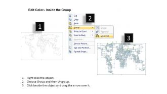 World continents powerpoint maps