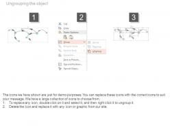 World map with air travel location powerpoint slides