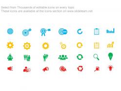 World map with icons business operations powerpoint slides