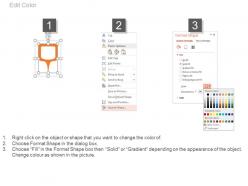 World map with social media capture indication powerpoint slides