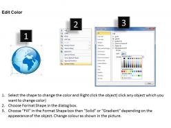 World of web internet online connected powerpoint slides and ppt templates db