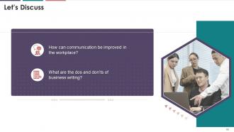 Written Business Communication Training Module On Business Communication Edu Ppt