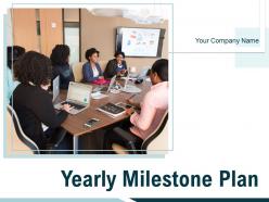 Yearly Milestone Plan Powerpoint Presentation Slides