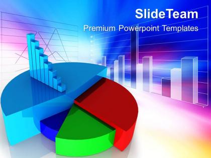 0313 financial pie chart business marketing strategy powerpoint templates ppt themes and graphics