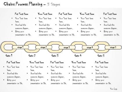 0314 business ppt diagram chain of business activities powerpoint template