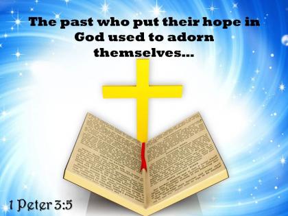 0514 1 peter 35 the past who put their power powerpoint church sermon