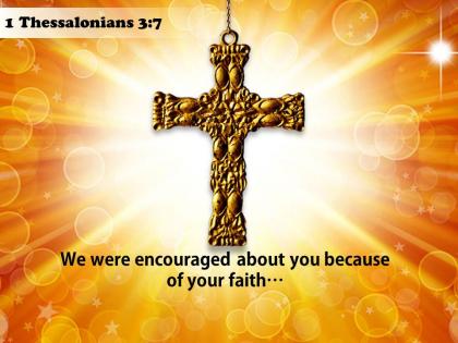 0514 1 thessalonians 37 we were encouraged powerpoint church sermon