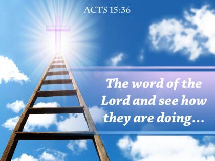 0514 acts 1536 the word of the lord and powerpoint church sermon