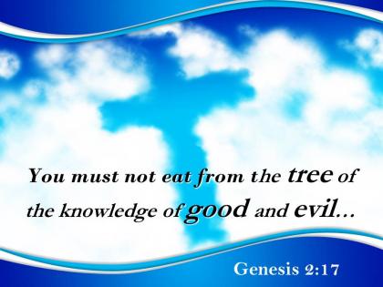 0514 genesis 217 the tree of the knowledge powerpoint church sermon