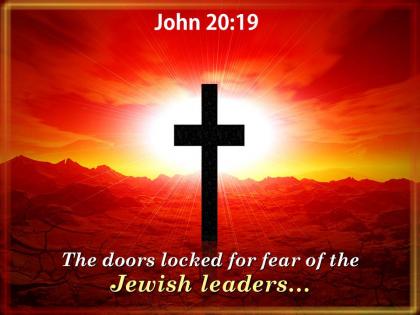 0514 john 2019 the doors locked for fear powerpoint church sermon