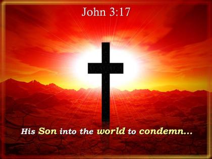 0514 john 317 his son into the world powerpoint church sermon