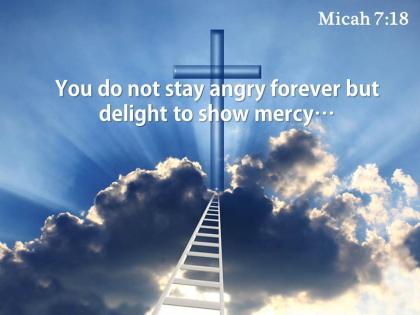 0514 micah 718 you do not stay angry powerpoint church sermon