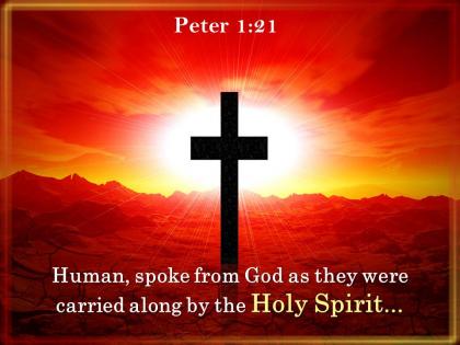 0514 peter 121 along by the holy spirit powerpoint church sermon