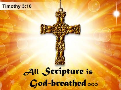 0514 timothy 316 all scripture is god breathed powerpoint church sermon