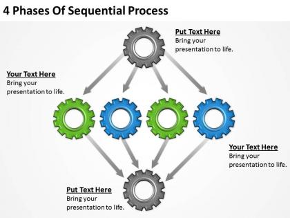 0620 strategic planning consultant 4 phases of sequential process ppt backgrounds for slides