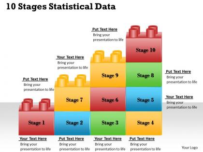 1013 business ppt diagram 10 stages statistical data powerpoint template