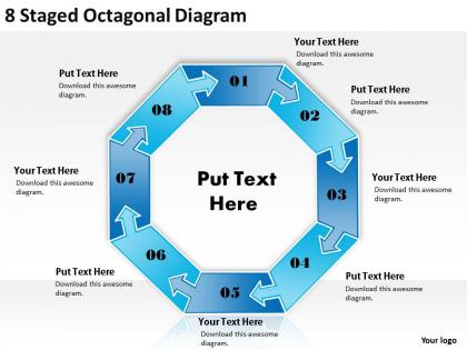 1013 strategy management consultants 8 staged octagonal diagram powerpoint templates backgrounds for slides