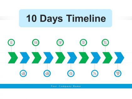 10 Days Timeline Information Technology Marketing Activities Business Planning