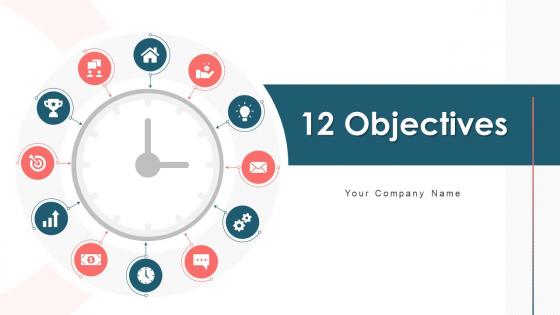 12 Objectives Powerpoint Ppt Template Bundles