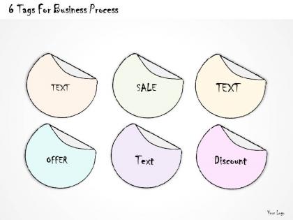 1814 business ppt diagram 6 tags for business process powerpoint template