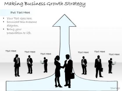 1814 business ppt diagram making business growth strategy powerpoint template