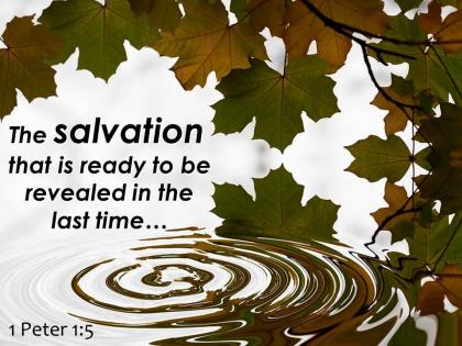 1 peter 1 5 the salvation that is ready powerpoint church sermon