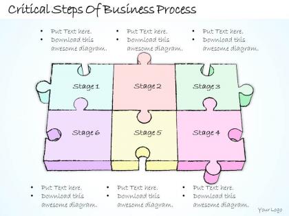 2502 business ppt diagram critical steps of business process powerpoint template