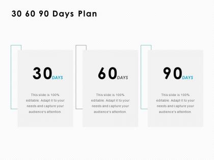 30 60 90 days plan strategy c1007 ppt powerpoint presentation infographics model