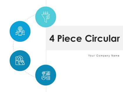 4 Piece Circular Research Process Information Evaluation Assessment