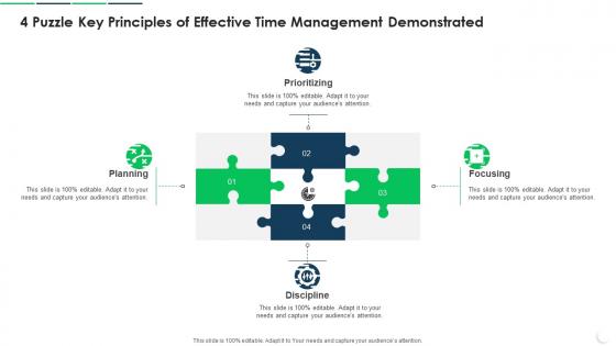 4 Puzzle Key Principles Of Effective Time Management Demonstrated