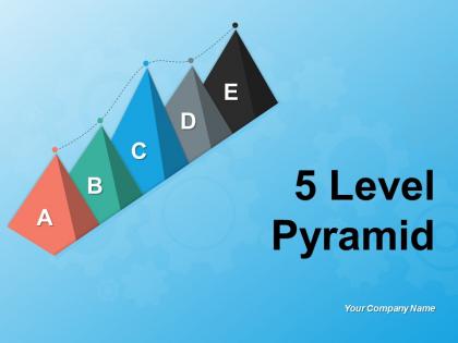 5 Level Pyramid Covering Different Stages Of Process Management Business