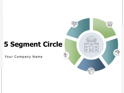 5 Segment Circle Human Resource Management Resolution Business Departments