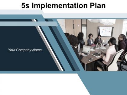 5s Implementation Plan Goals Company Workplace Framework Business Standardize Components