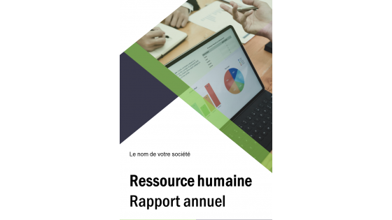 Rapport annuel sur les ressources humaines Pdf Doc Ppt Document Modèle de rapport