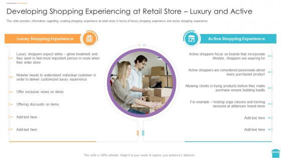 A47 developing shopping experiencing at retail store luxury and active reinventing physical retail store