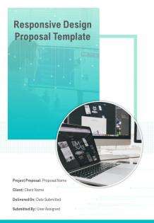 A4 responsive design proposal template