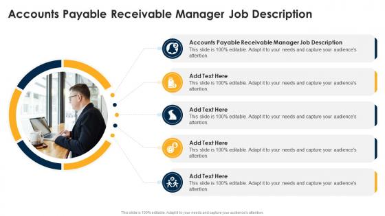 Accounts Payable Receivable Manager Job Description In Powerpoint And Google Slides Cpp